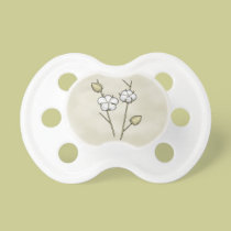 Cotton Boll Pacifier pacifiers