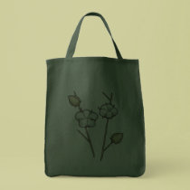 Cotton Boll Tote Bag bags