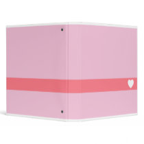 Cotton Candy Vinyl Binder