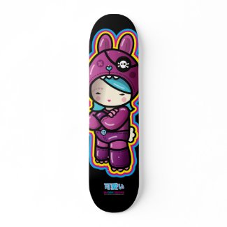 cotton candy deck skateboard