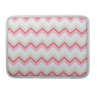 Cotton Candy Dreams {chevron pattern} Sleeve For MacBooks