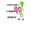 Cotton Candy Junkie t-shirts by stick_figures Cotton Candy Junkie t-shirts