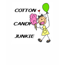 Cotton Candy Junkie t-shirts