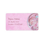 Cotton Candy Mandala Address Avery Label labels