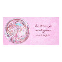 Cotton Candy Mandala Photo Card