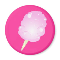 Cotton Candy - Pink Magnet
