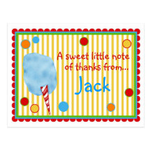 Cotton Candy Post card