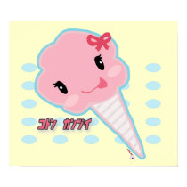 Cotton Candy Poster posters