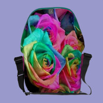 Cotton Candy  Roses Messenger Bag messenger bags