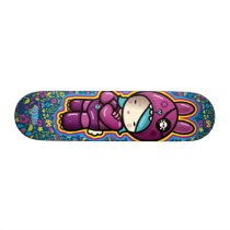 cotton candy skateboard