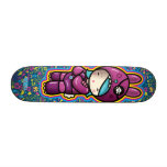 cotton candy skateboard