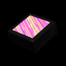 Cotton Candy Stripe Design Gift Box gift boxes