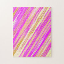 Cotton Candy Stripe Design Puzzle puzzles