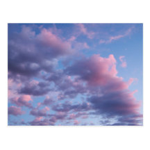 Cotton Candy Sunset Postcards