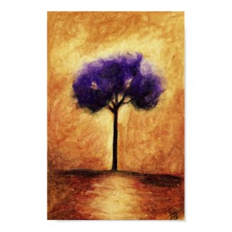Cotton Candy Tree (Purple) Print print