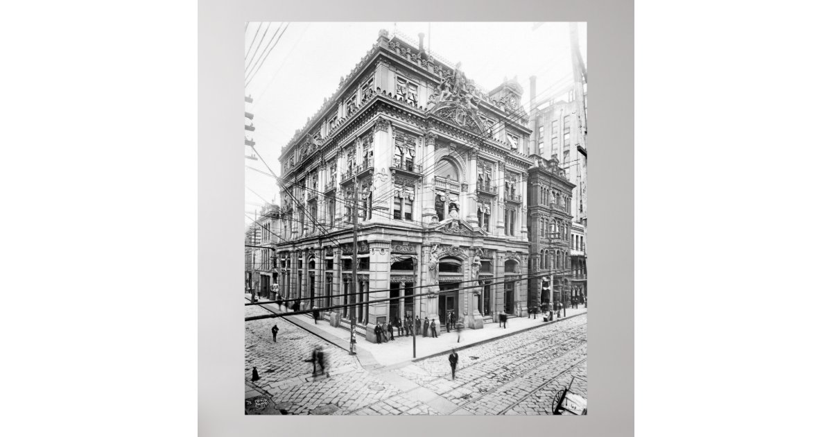Cotton Exchange, New Orleans, 1890s Poster | Zazzle