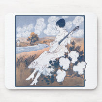 Cotton Field Mousepad mousepads