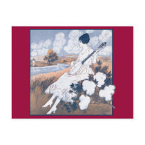 Cotton Field Postcard postcards