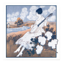Cotton Field Poster posters