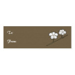 Cotton Gift Enclosure Cards