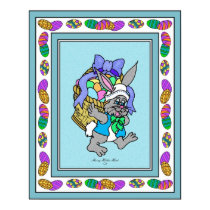 Cotton-tail Easter 3 posters