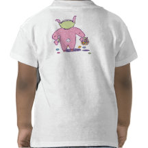 Cotton Tail Ghoulie Gimme Chocolate Shirt back