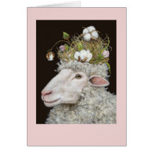 cotton wool card