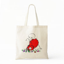 Cottonballs Tiny Tote Bag
