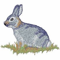 Cottontail Rabbit embroidered shirts by ZazzleEmbroidery Cottontail Rabbit embroidered shirts