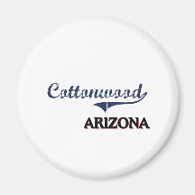 Cottonwood Arizona City Classic Fridge Magnets