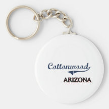 Cottonwood Arizona City Classic Keychains