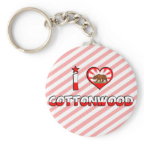 Cottonwood, CA Key Chain