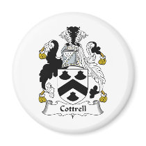 Cottrell Family Crest magnets