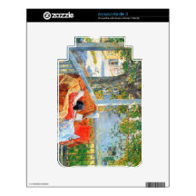 Couch and Veranda at Cos Cob by Childe Hassam Kindle Decals
