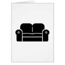 Couch Greeting Cards