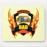 Couch Potato Dad Fathers Day Gifts Mouse Mats