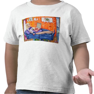 "Couch Potato Doll" T Shirts by adelacamille