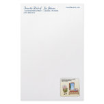 Couch Potato Funny Humor Maw Stationery