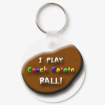 Couch-Potato Key Chain keychains by BalloonBall Couch-Potato Key Chain keychains