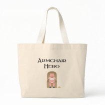 Couch Potato Pig Armchair Hero bags