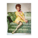 Couch Potato postcard