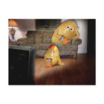 Couch Potatoes Father & Son postcards