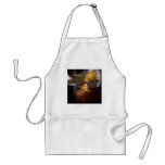 Couch Potatoes With Father Asleep on the Couch aprons