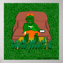 Couch Poturtle Poster posters