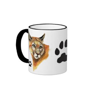 Cougar Animal Mug mug