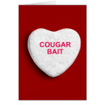 COUGAR BAIT CANDY HEART CARDS
