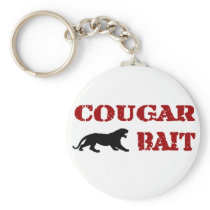 Cougar Bait Keychain