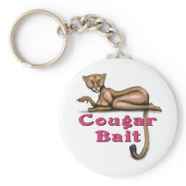 Cougar Bait Keychain