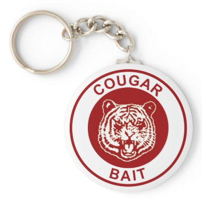 Cougar Bait Keychain