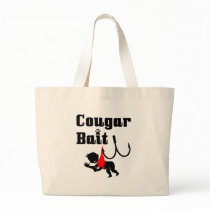 Cougar Bait -- Novelty Funny Cougar Humor bags